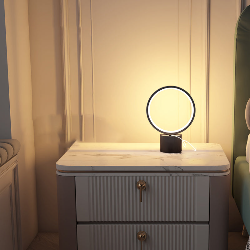 1 Leichte lineare Tischbeleuchtung moderner Metalltischbeleuchtung für Bett