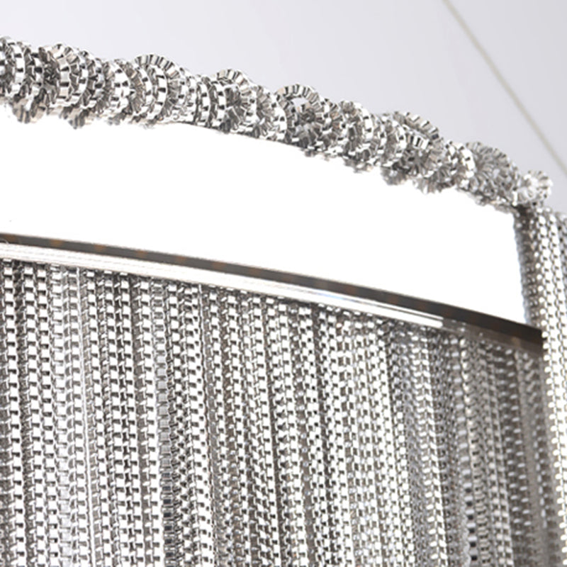 Postmoderner Stil Aluminium Quasten Kronleuchter nordisch minimalistischer Anhängerlampe für Schlafzimmer