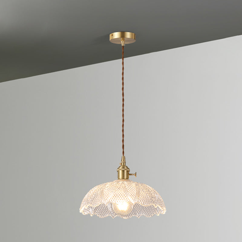 Accesorio de iluminación colgante de vidrio estilo de iluminación colgante de estilo moderno para sala de estar