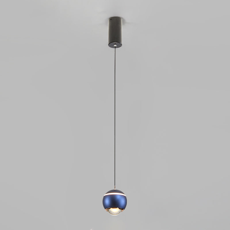 Colgante de led colgante de luz colgante de aluminio posmoderno para dormitorio