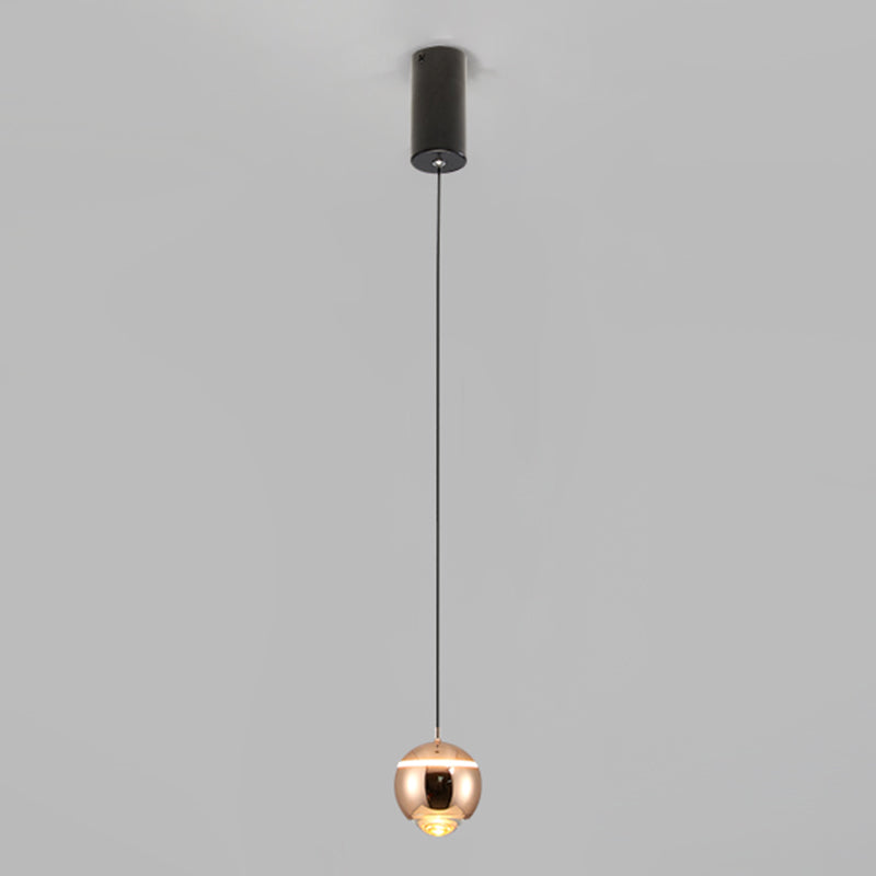 Colgante de led colgante de luz colgante de aluminio posmoderno para dormitorio
