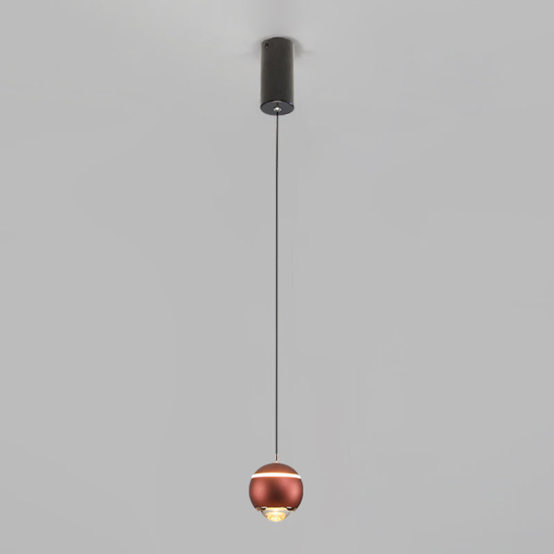 Colgante de led colgante de luz colgante de aluminio posmoderno para dormitorio