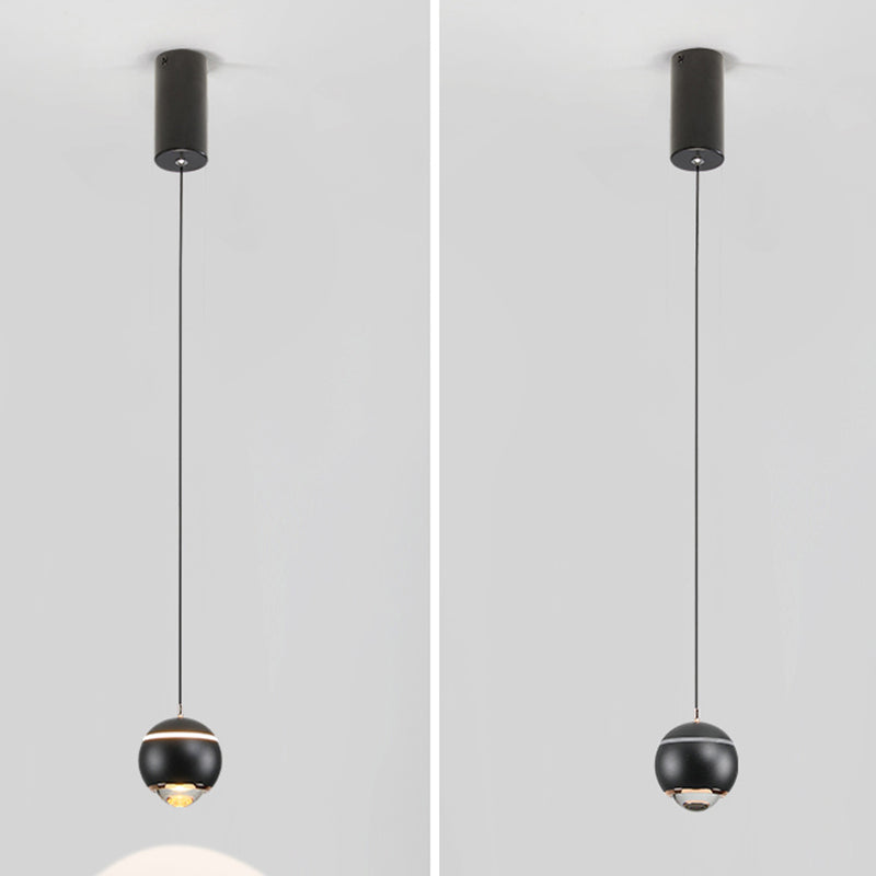 Colgante de led colgante de luz colgante de aluminio posmoderno para dormitorio