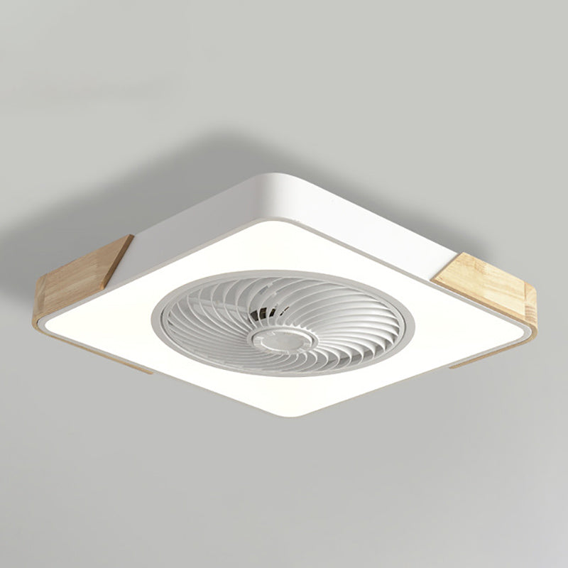 Ventilateur de plafond de style moderne Light à 1 lumière LED MONT PLAGE LEU