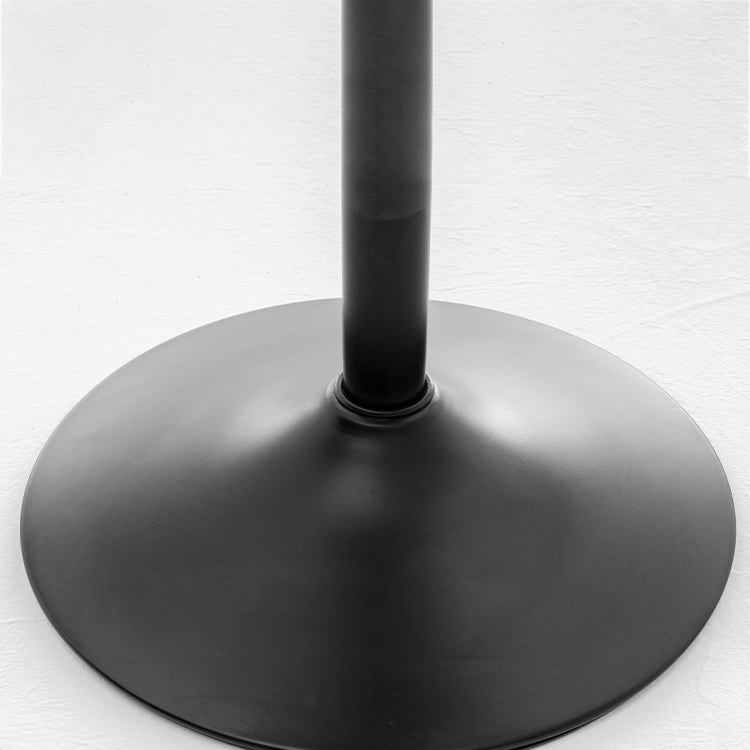 Scandinavian Matte Finish Adjustable Height Swivel Bar Stool Leather Home Stool