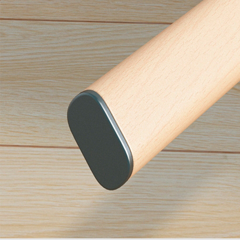 Glam Matte Finish Upholstered Footrest Bar Stool 27.55'' Reception Stool