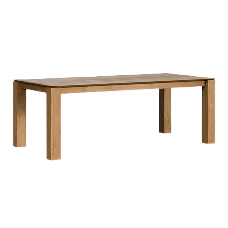 Rectangle 4 Legs Furniture Solid Wood Mid-Century Table for Dining Room