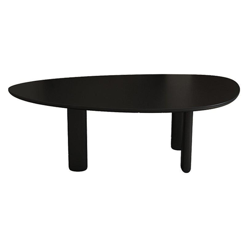 Oval Tripod Base Dining Table Solid Wood Modern Kitchen Dinner Dining Room Table