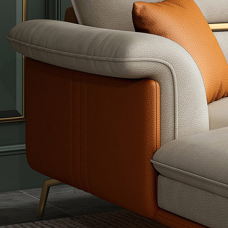 Faux in pelle rimovibile cuscinetto cuscino da divano braccio top e sezionale