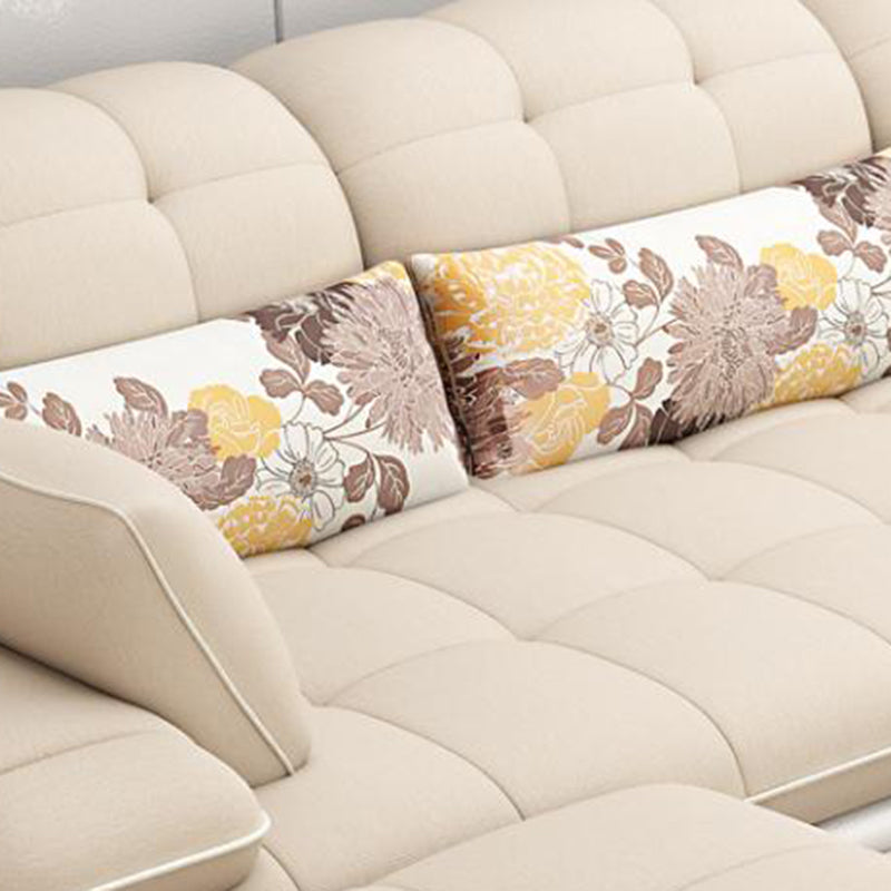 129.92" W √ó 62.99" D √ó 33.46" H Removable Cushions Pillow Top Arm Sofa and Sectional