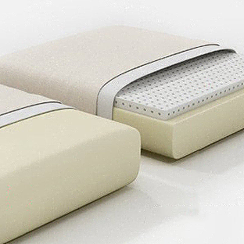 135,8 "l √ó 70.9" W √ó 35.4 "H divano in pelle finta e chaise alto braccio quadrato posteriore sezionale