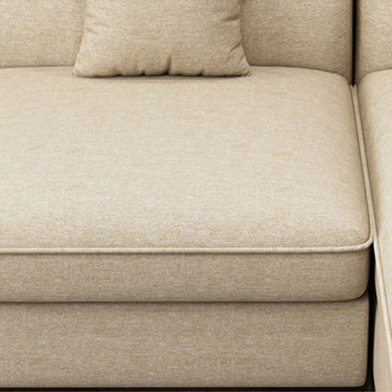 Braccio top cuscino casual sezionale 37,4 "h cuscini rimovibili e chaise