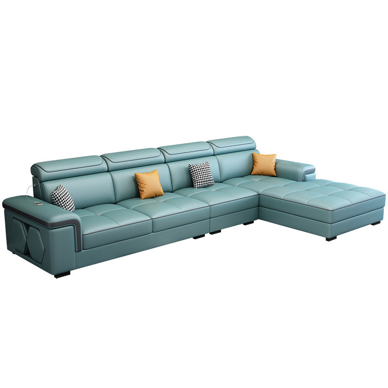 Contemporary L-shape Sectionals Right Hand Facing Sofa and Chaise for Living Room
