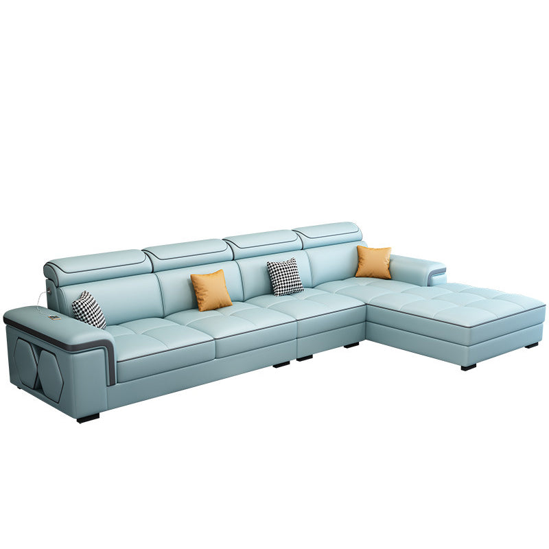 Contemporary L-shape Sectionals Right Hand Facing Sofa and Chaise for Living Room
