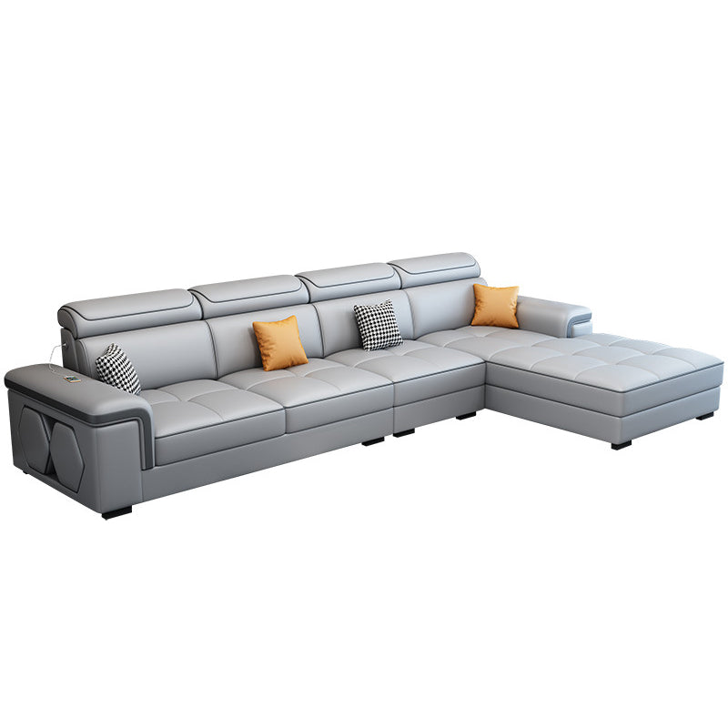 Contemporary L-shape Sectionals Right Hand Facing Sofa and Chaise for Living Room