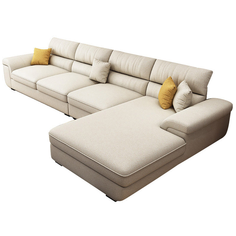 Casual Removable Cushions Sectionals 37.4"H Pillow Top Arm Sofa with 4 Pillows