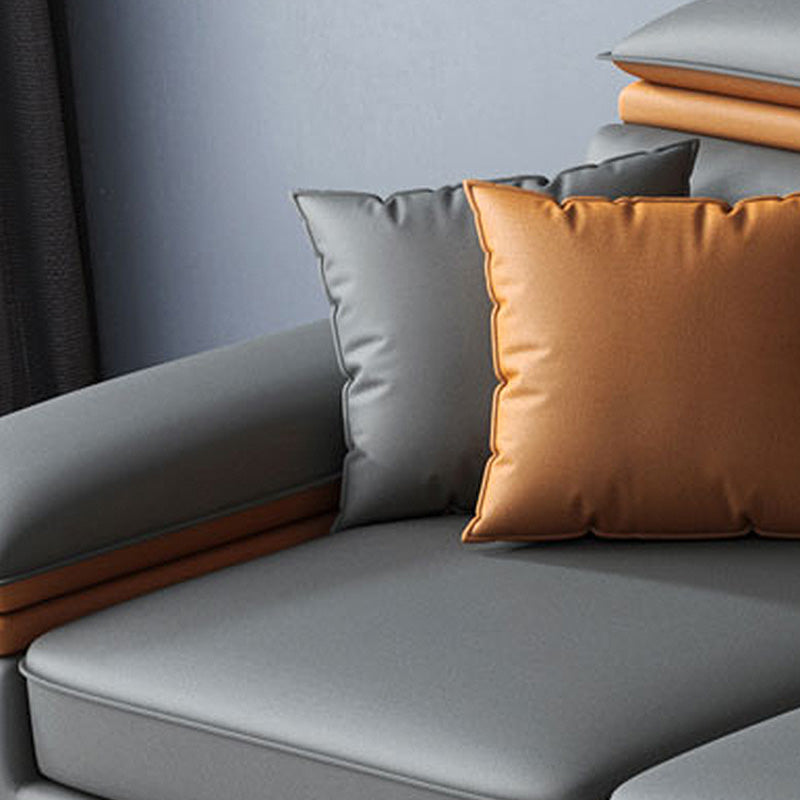 118.11 "LX 66.93" W x 37.4 "H -Sofa und Chaise Stoffkissen zurück -Abschnitte