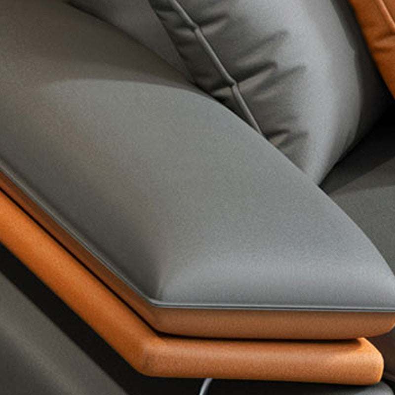 118.11 "LX 66.93" W x 37.4 "H -Sofa und Chaise Stoffkissen zurück -Abschnitte