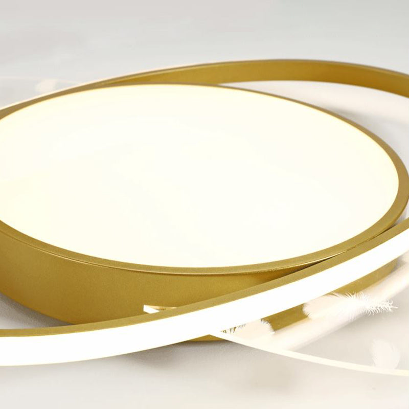 Light a soffitto a soffitto di piume Nordico Light Filful Light per soggiorno