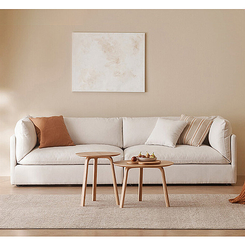 Pillow Top Arm Loveseat Sponge/Down Filled Cushions Sofa with Loose Back