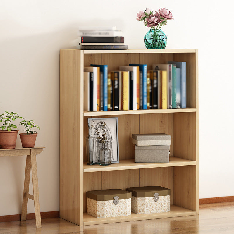 Scandinavian Manufactured Wood Standard Bookshelf Vertical Bookshelf for Living Room