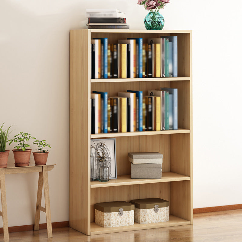 Scandinavian Manufactured Wood Standard Bookshelf Vertical Bookshelf for Living Room
