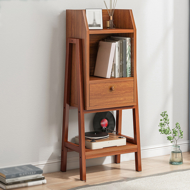 Modern Style Open Bookshelf Wooden Shelf Bookcase for Home Use
