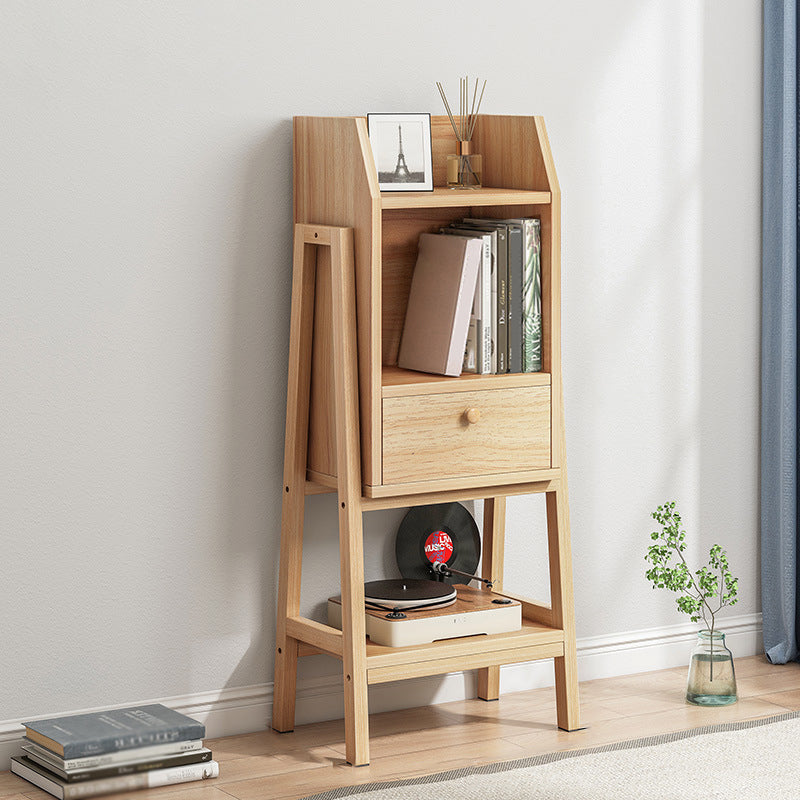 Modern Style Open Bookshelf Wooden Shelf Bookcase for Home Use