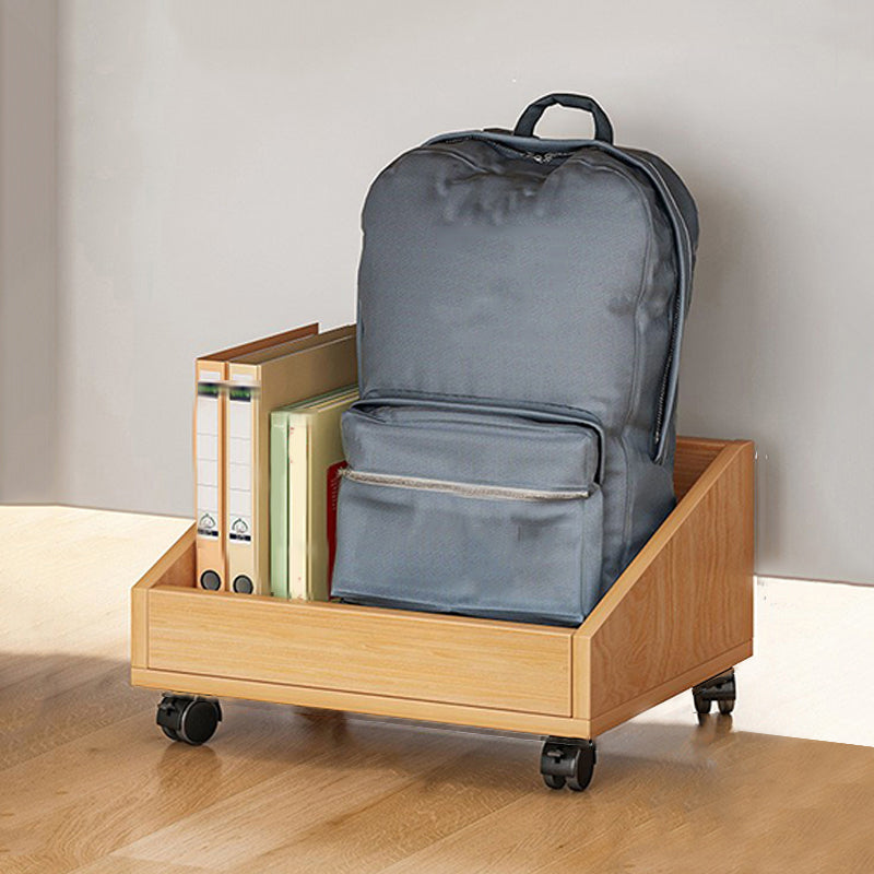 Wooden Bookcase Contemporary Style Book Shelf for Home Office