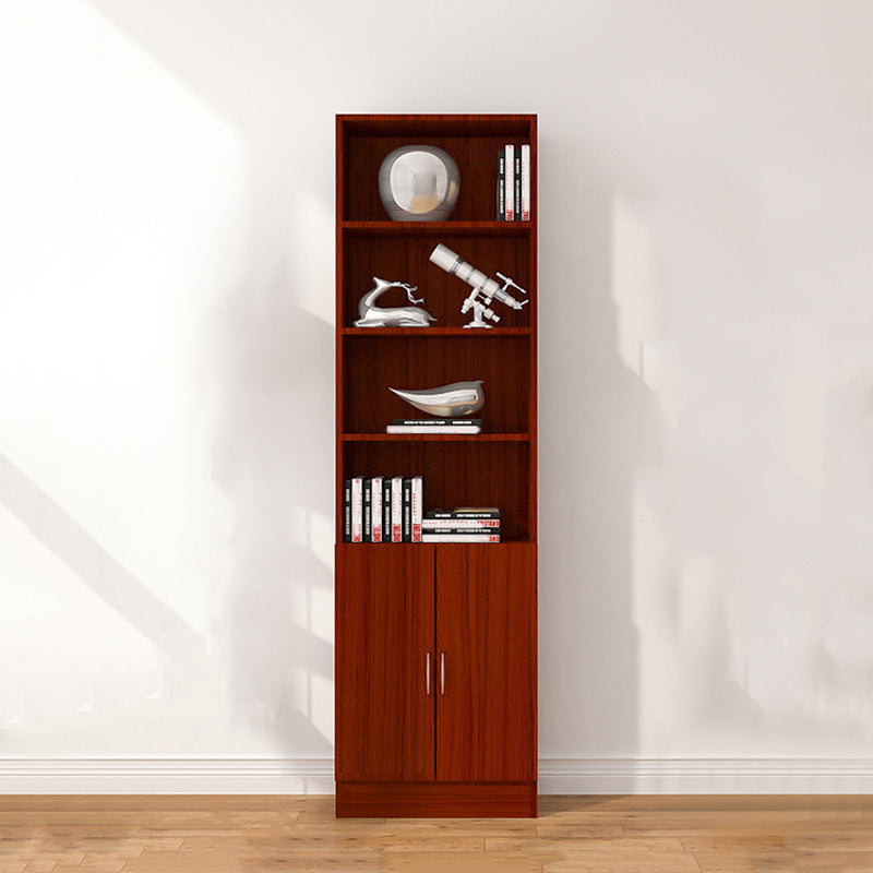 Contemporary Style Bookcase Closed Back Bookshelf for Home Office Study Room