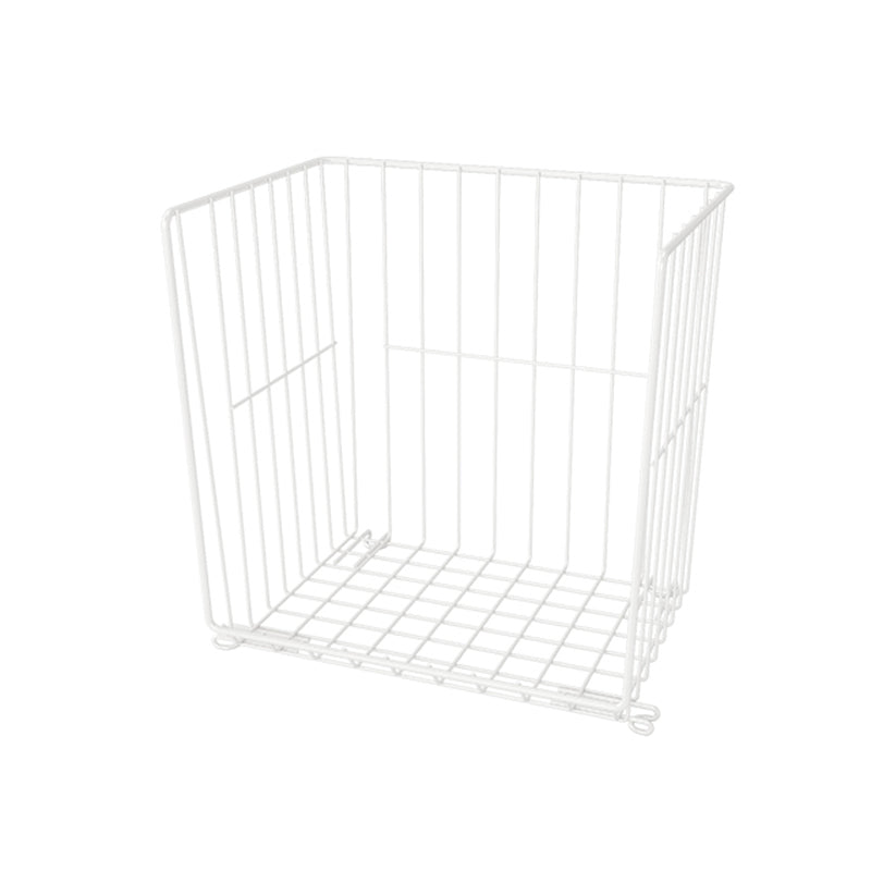 Modern Style Geometric Bookcase Metal Closed Back Book Shelf