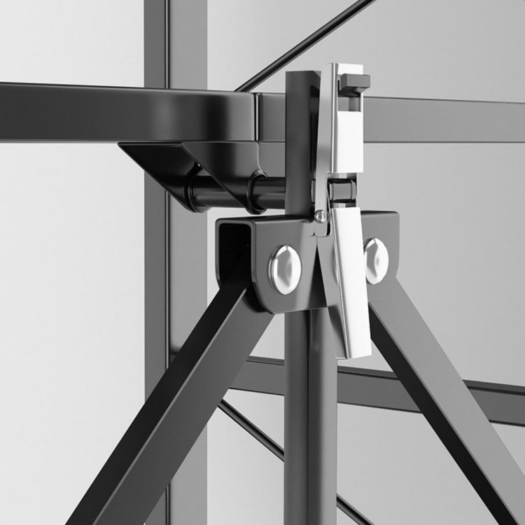 Folding Steel Industrial Etagere Bookshelf Open Bookshelf with Caster Wheels