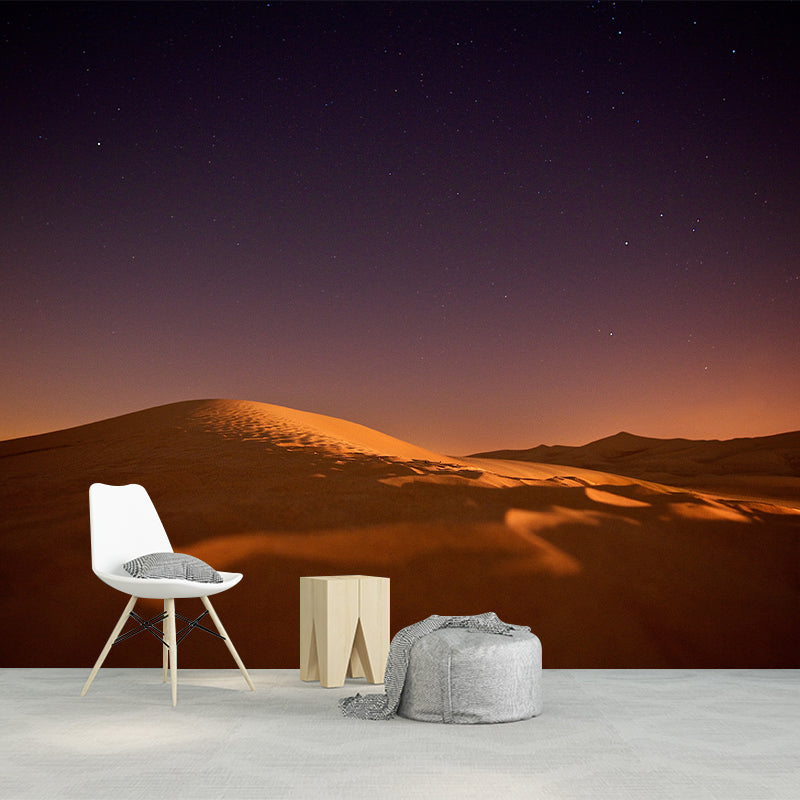 Decorative Photography Mural Wallpaper Desert Landscape Indoor Wall Mural