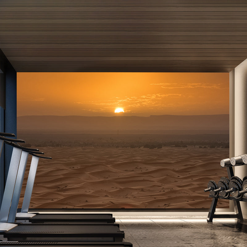 Wallpaper Desert Mildew Resistant Photography Sleeping Room Wall Mural