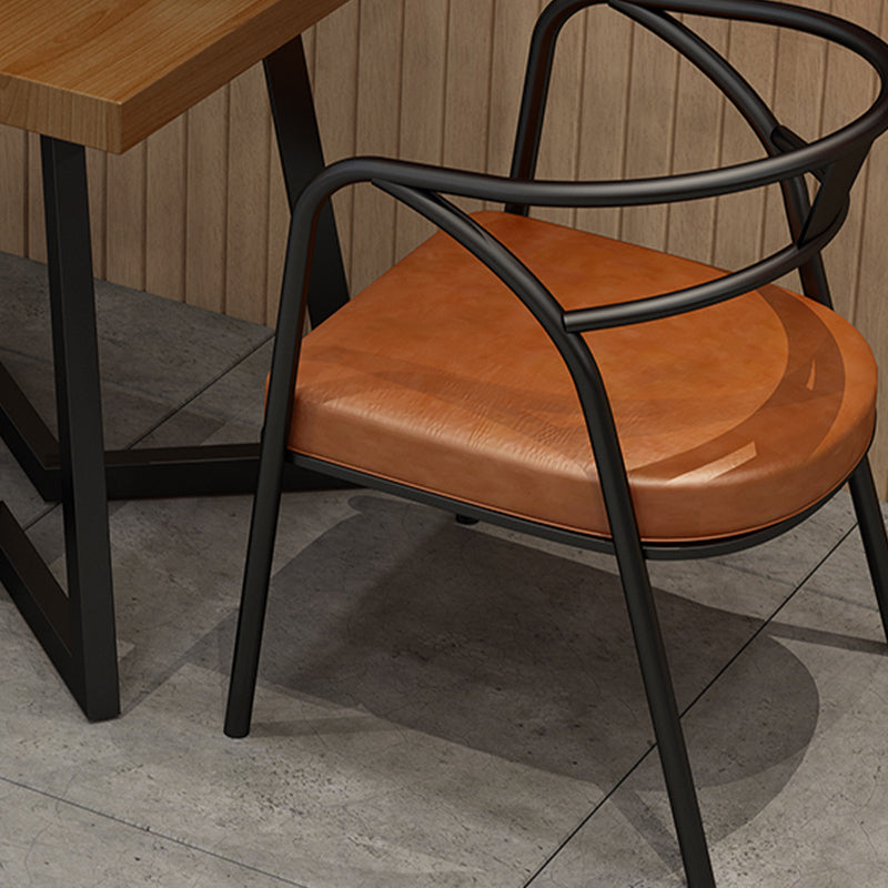 Industrial Wooden Dining Table Double Pedestal Dining Table for Restaurant