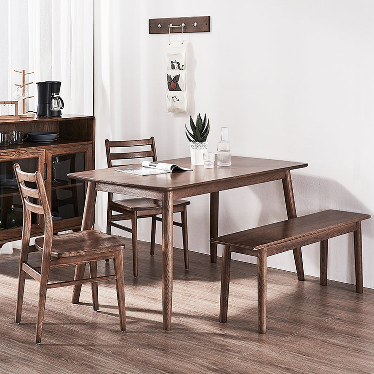 Solid Wood Dining Room Table Contemporary Style 4-foot Dining Site Table