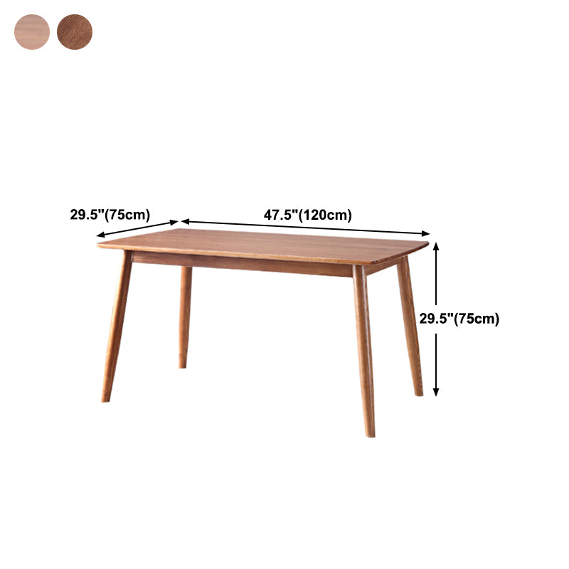 Solid Wood Dining Room Table Contemporary Style 4-foot Dining Site Table