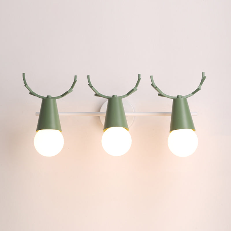 Modern Style Geometric Wall Lamps Metal Multi Lights Wall Lighting