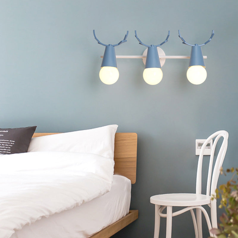 Modern Style Geometric Wall Lamps Metal Multi Lights Wall Lighting