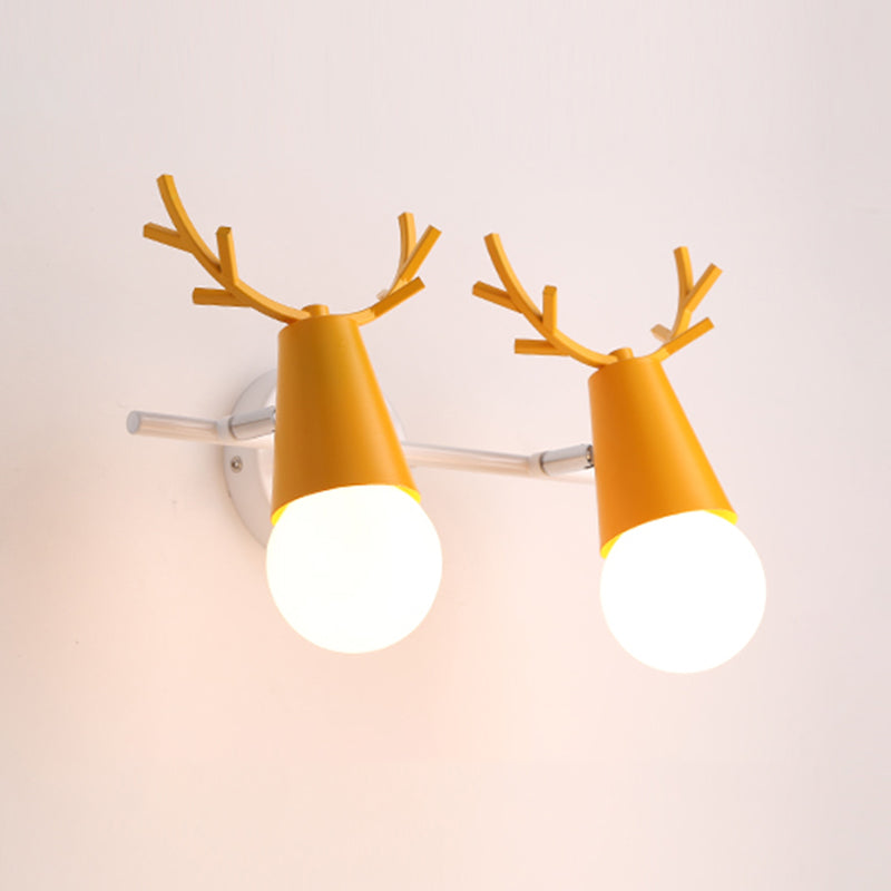 Modern Style Geometric Wall Lamps Metal Multi Lights Wall Lighting