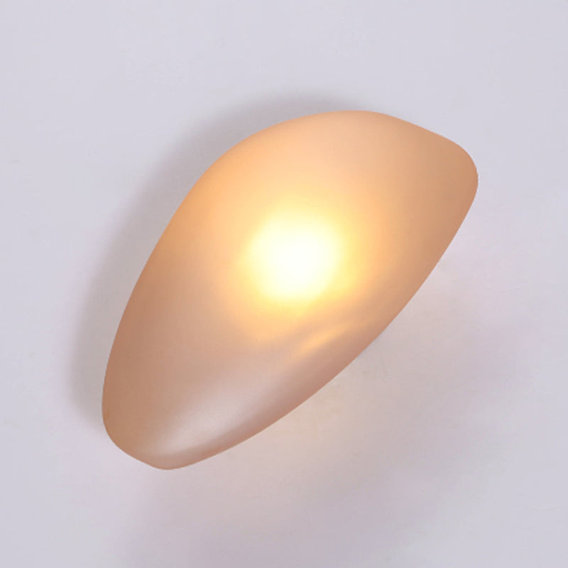 Luz de pared de vidrio creativo Luz de pared LED moderna para dormitorio