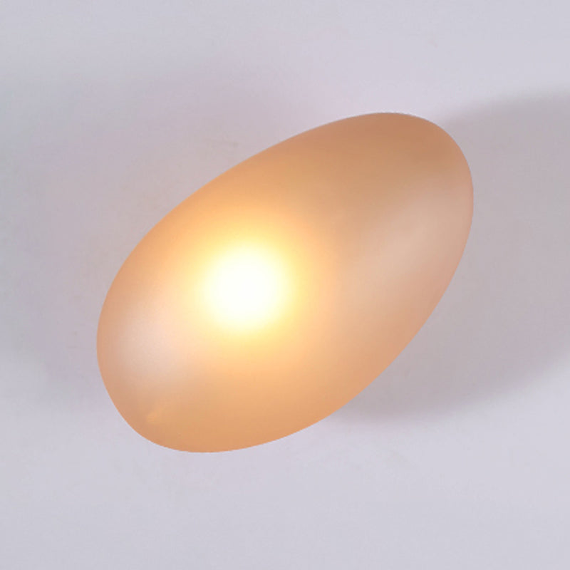 Luz de pared de vidrio creativo Luz de pared LED moderna para dormitorio