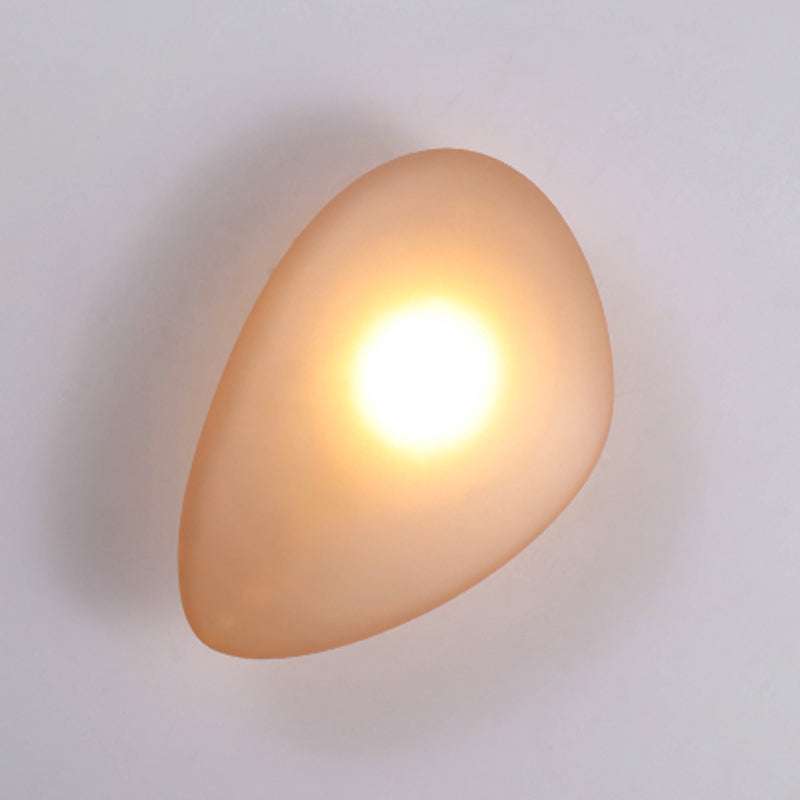 Luz de pared de vidrio creativo Luz de pared LED moderna para dormitorio