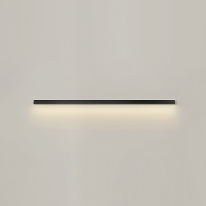 Accoglienza a parete in metallo a forma lineare moderna lampada montata a parete a 1 luci