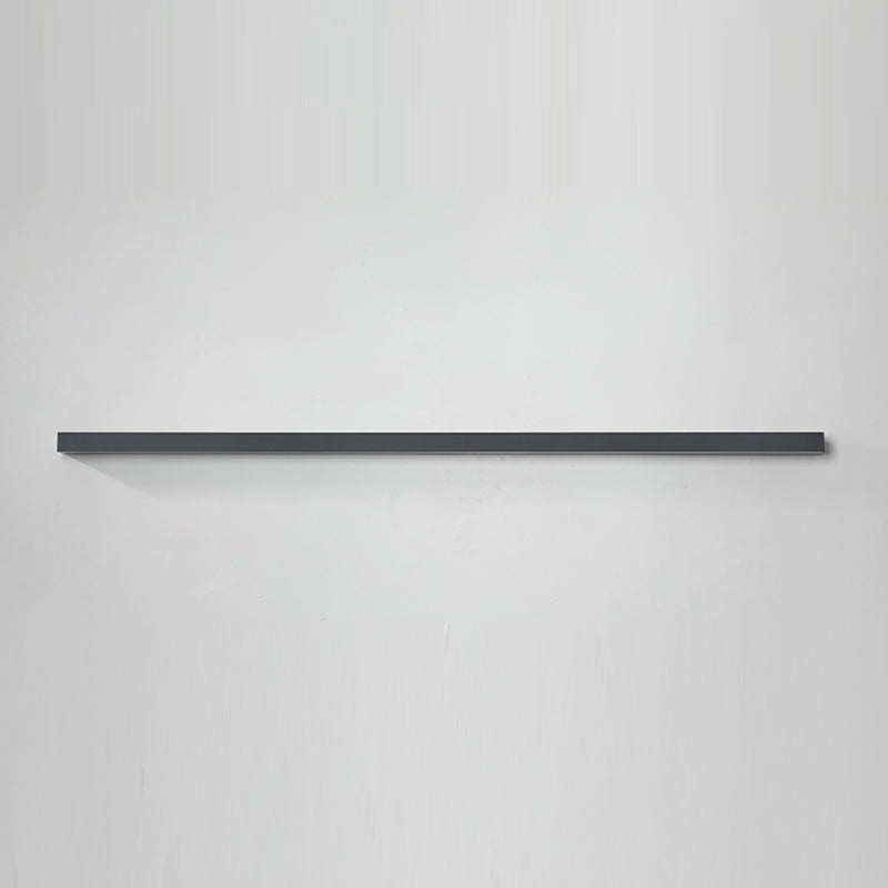 Accoglienza a parete in metallo a forma lineare moderna lampada montata a parete a 1 luci