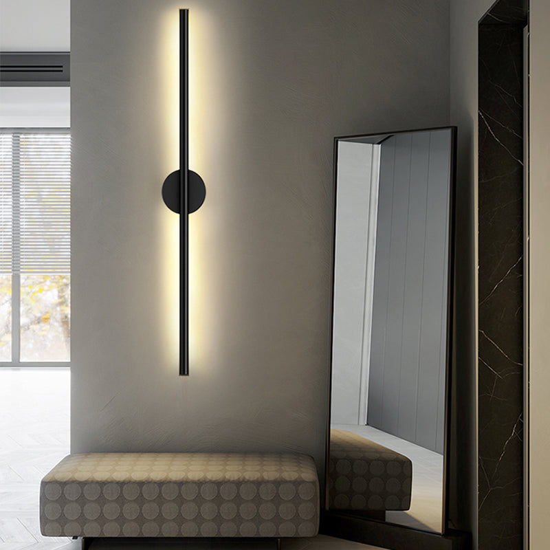Metal Linear Wall Sconce Lighting Simple LED Wall Mounted Lighting
