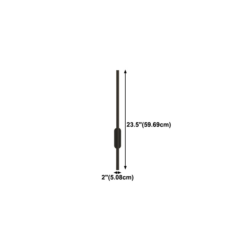 Metal Linear Wall Sconce Lighting Simple LED Wall Mounted Lighting