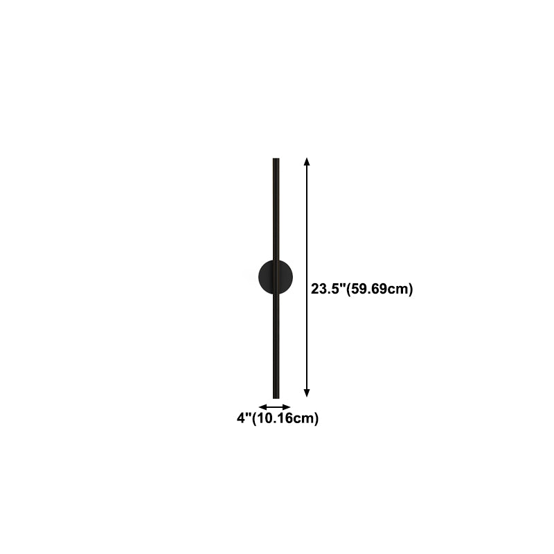 Metal Linear Wall Sconce Lighting Simple LED Wall Mounted Lighting
