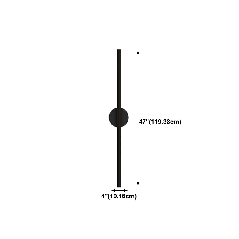 Metal Linear Wall Sconce Lighting Simple LED Wall Mounted Lighting