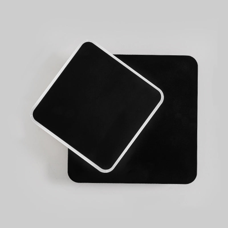 Mur à LED géométrique rotatif clair